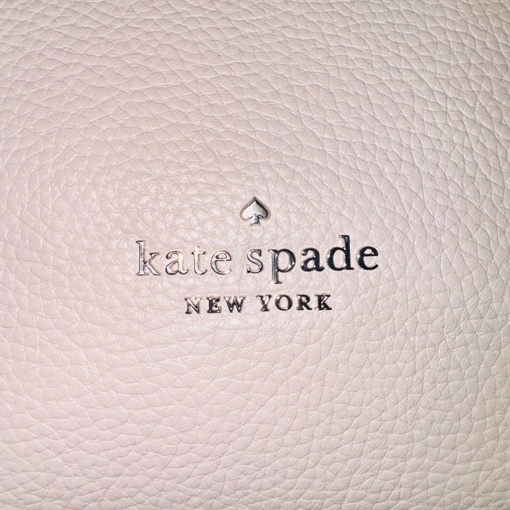 NEW Kate Spade Muted Taupe Leather Shoulder Bag - Picture 2 of 6